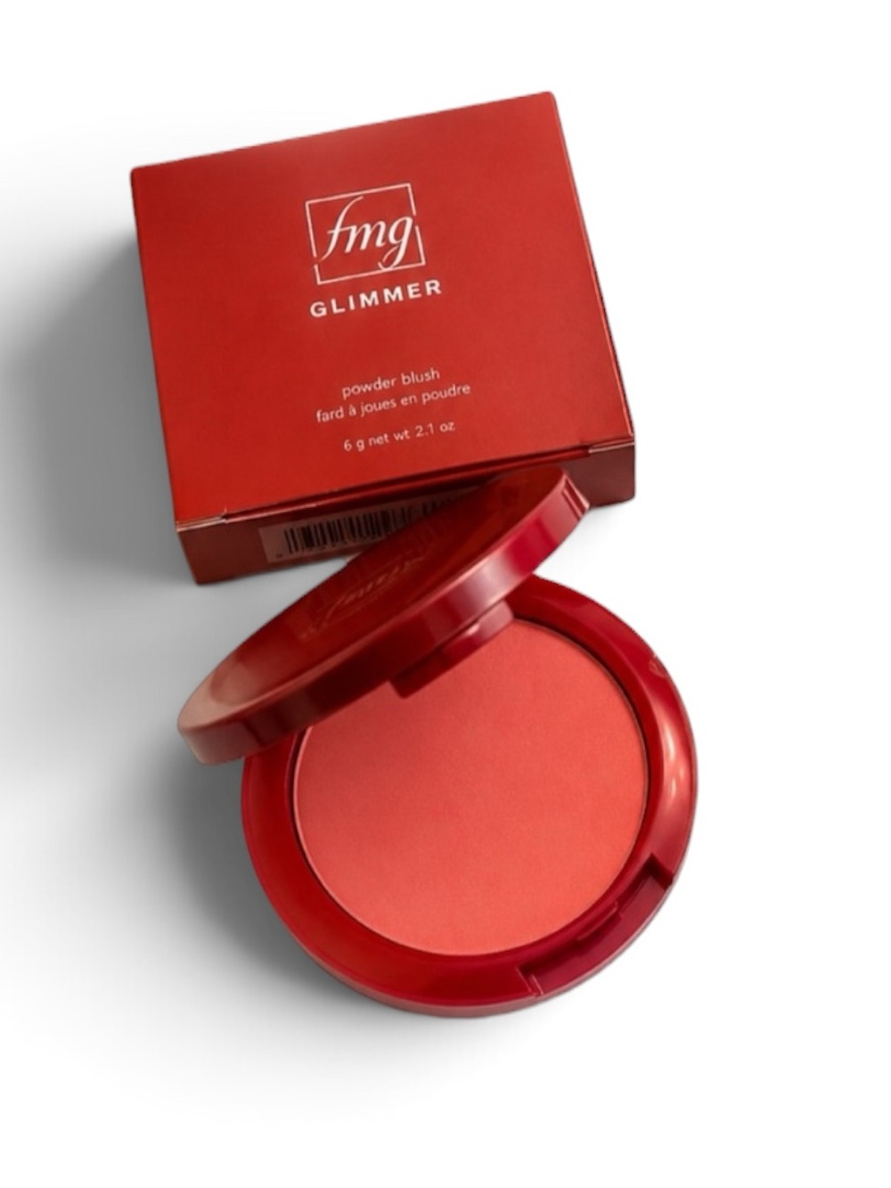 Avon fmg Glimmer Powder Blush - Petal Pink NIB - Picture 2 of 3